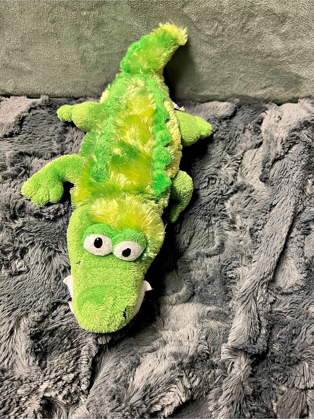 Ganz Webkinz Crocodile Green & Yellow Plush Stuffed Animal